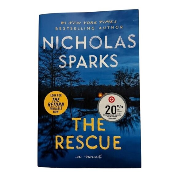 The Rescue Hardcover Nicholas Sparks’ Romantic Drama Novel - Picture 1 of 3